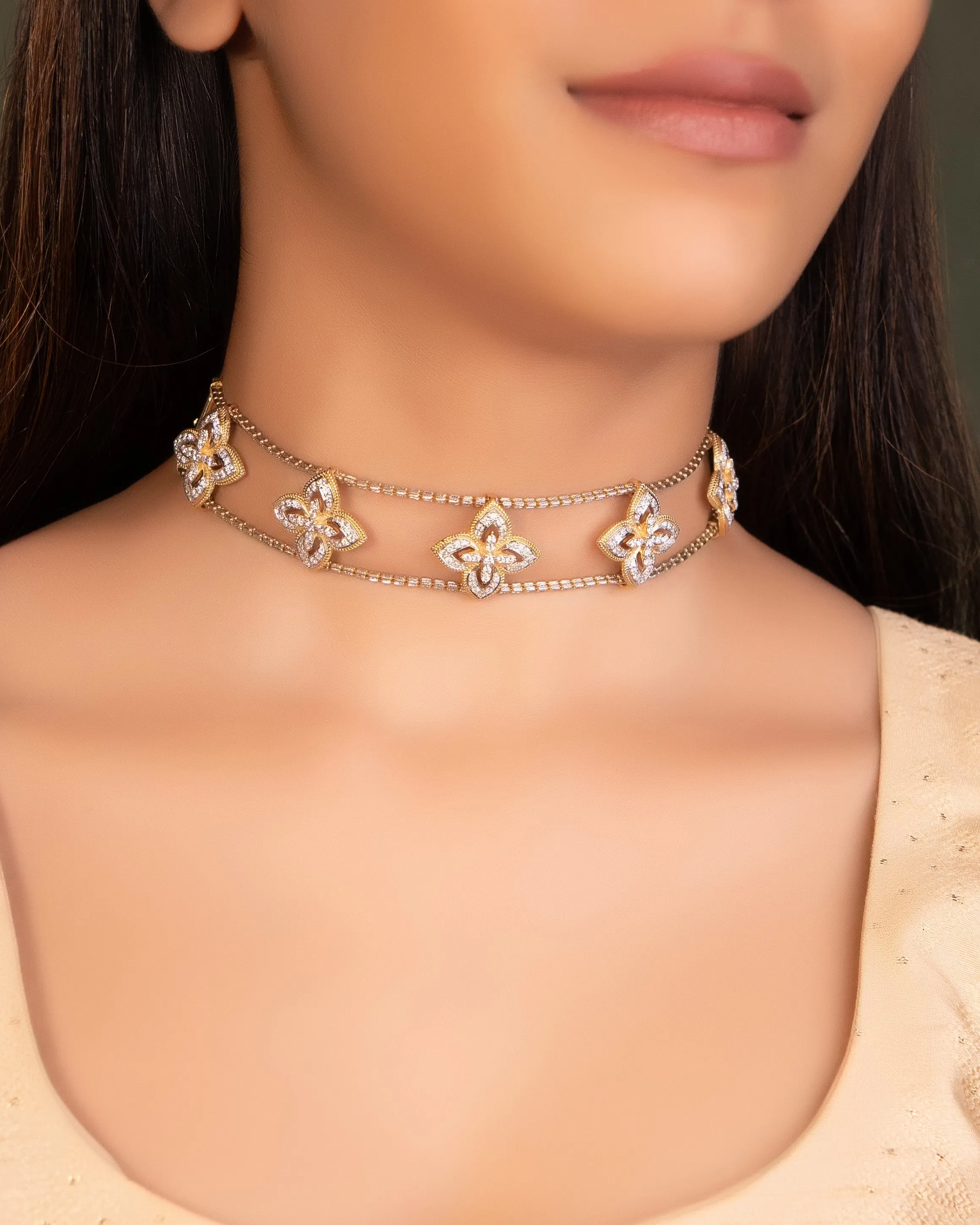 Aaina Diamond Choker