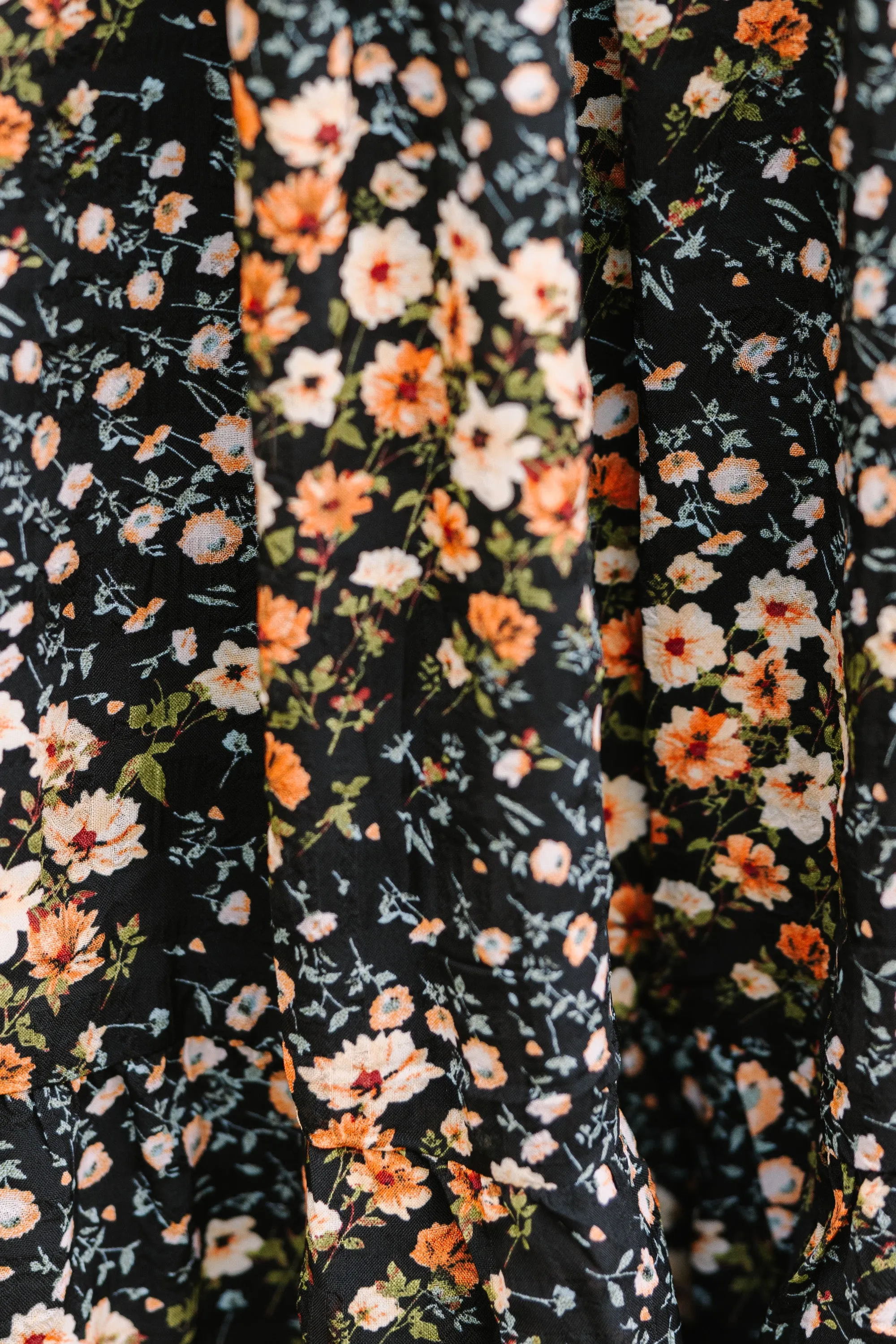 All Love Black Ditsy Floral Dress