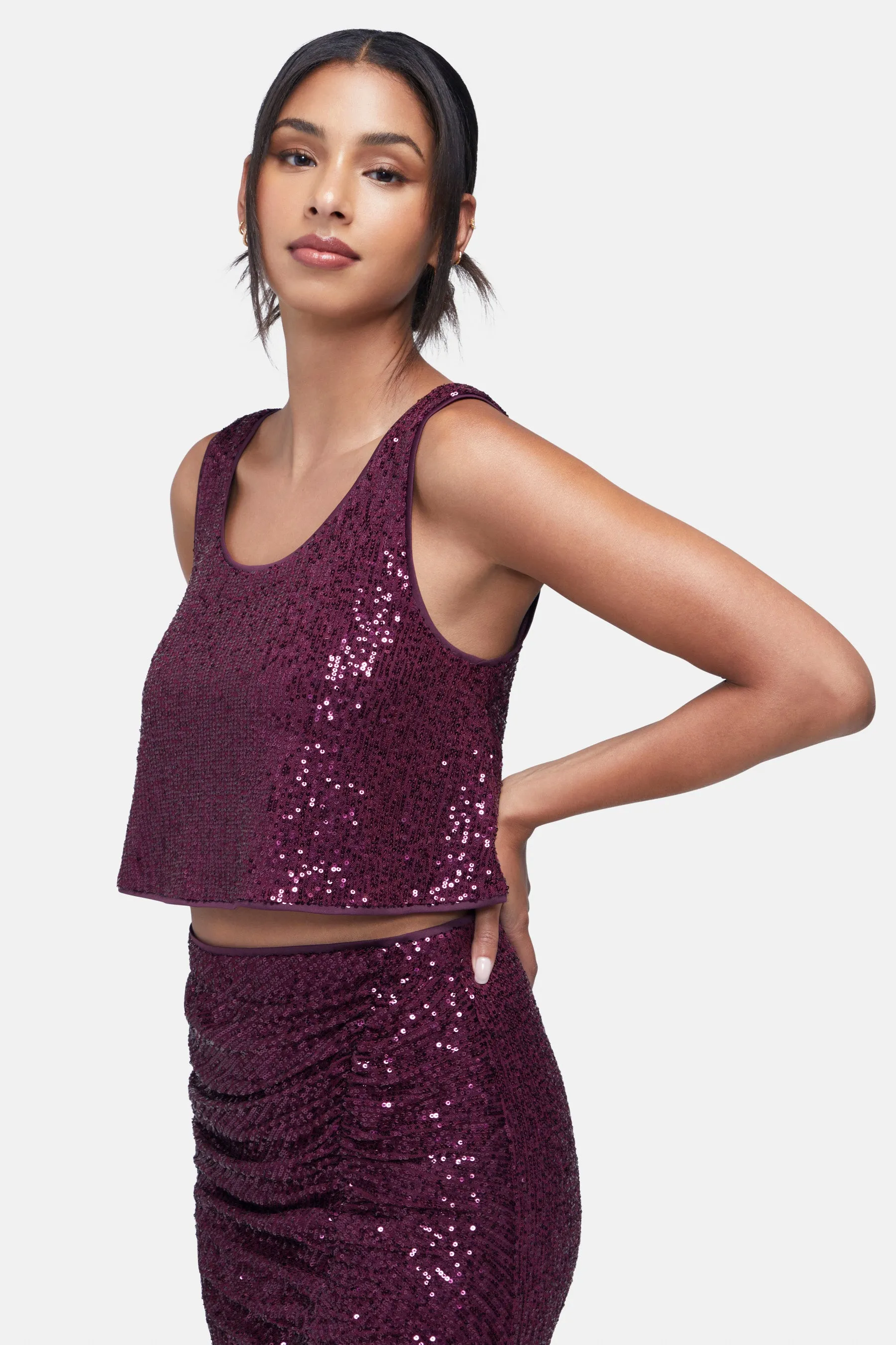 Armidale Top | Dark Purple