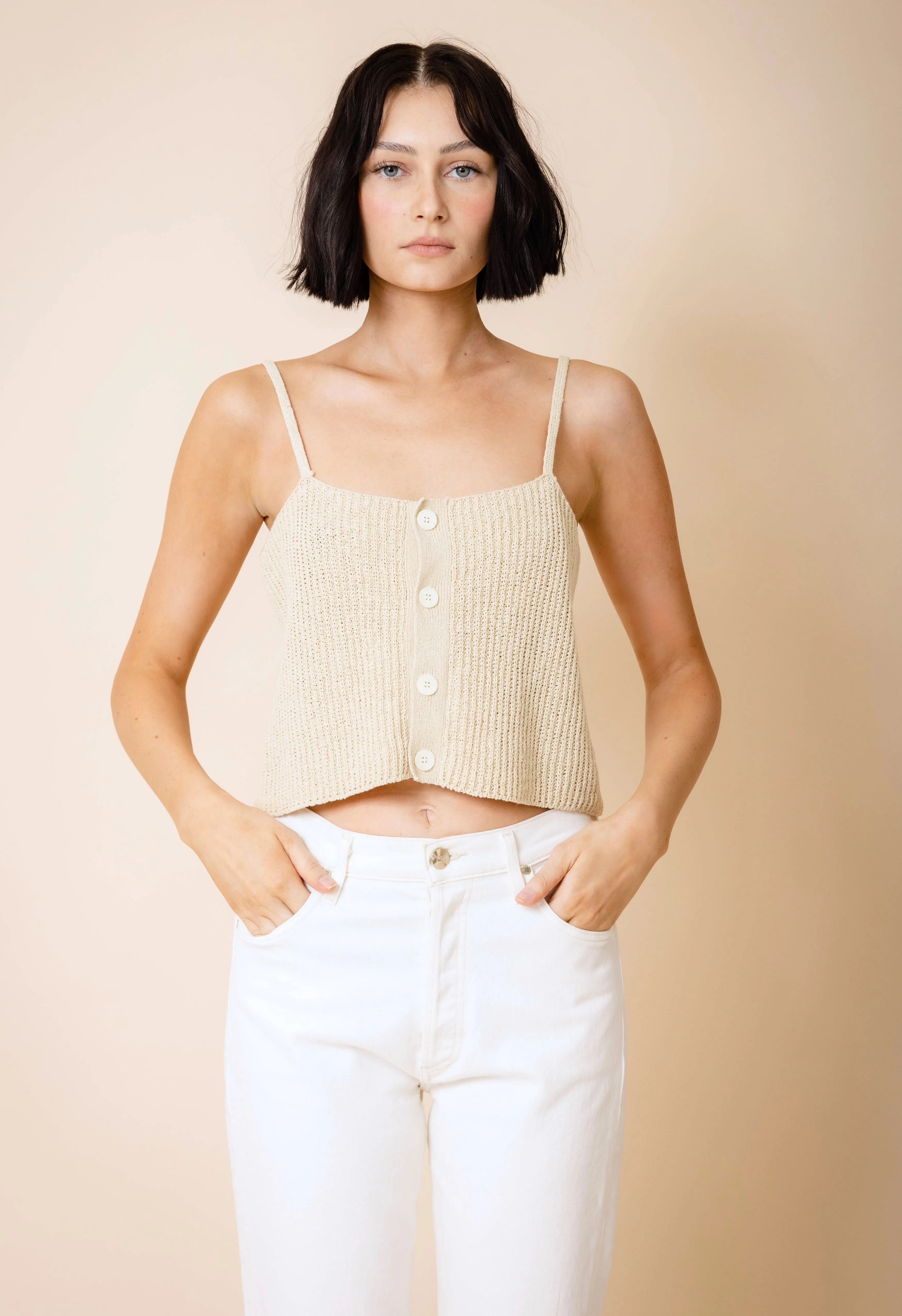 August Top in Cream