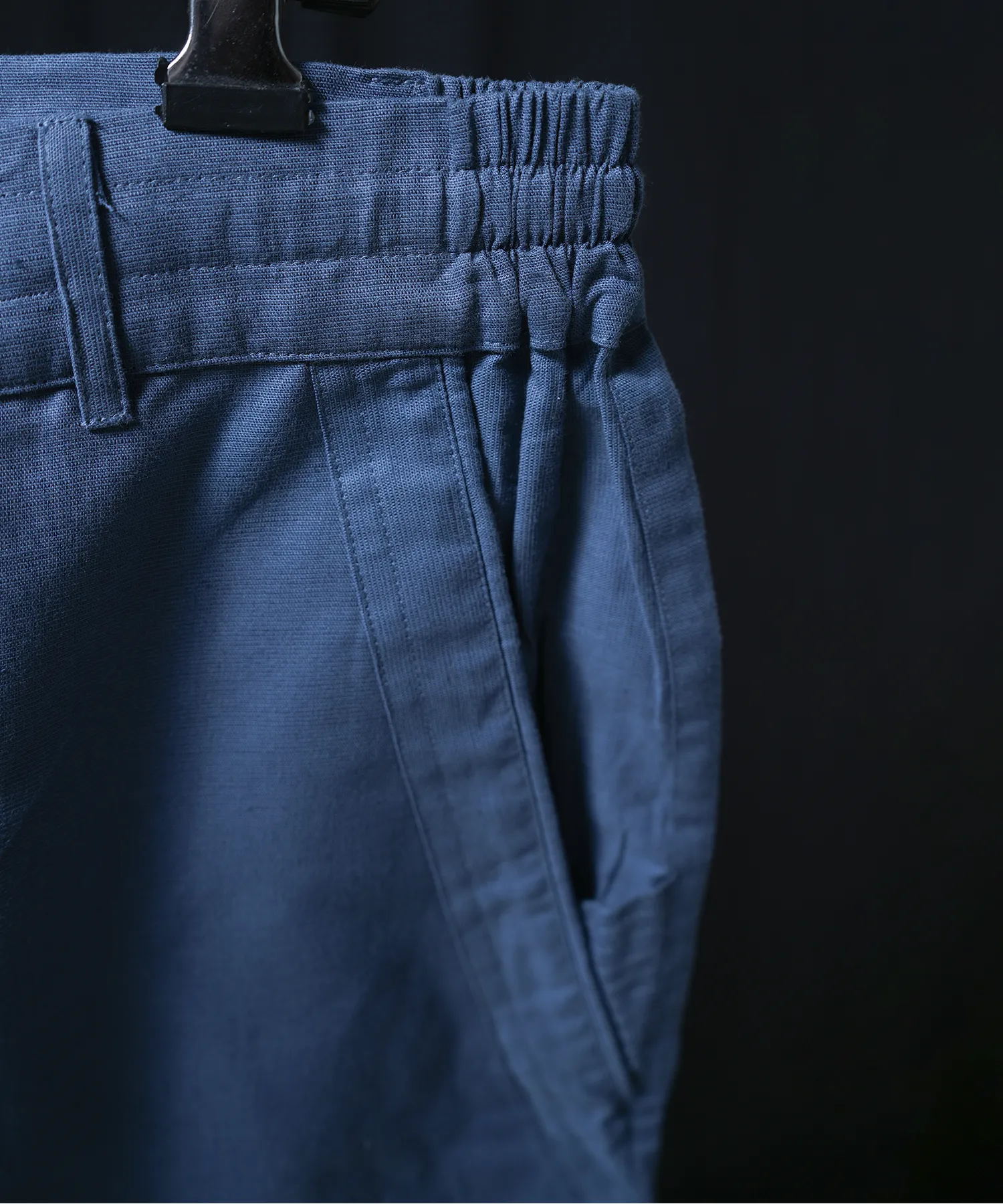 Azure Linen Shorts