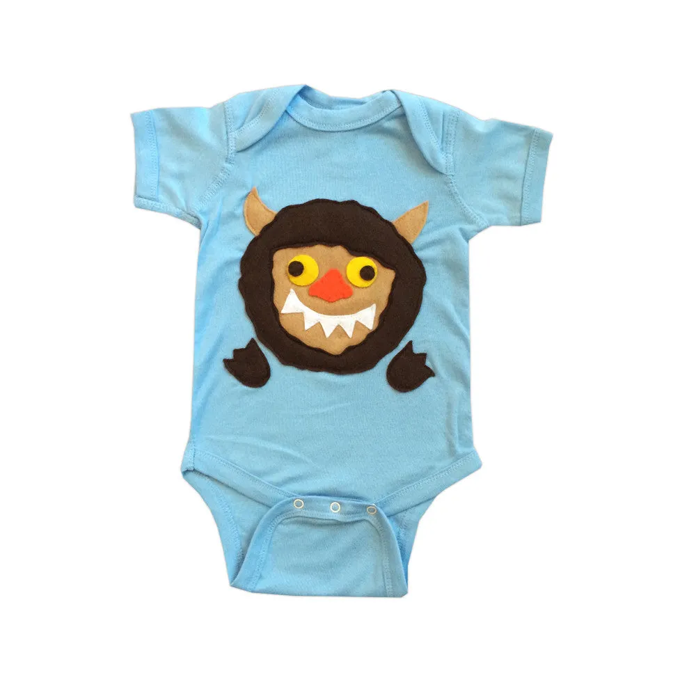 Baby Onesie A Wild Monster | Newborn - 18M