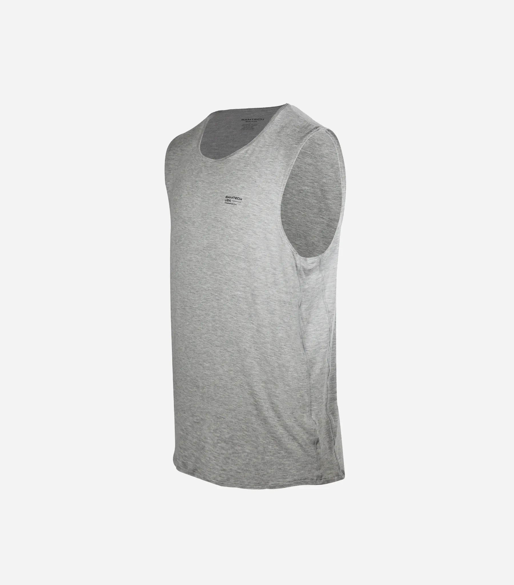 Bamboo Aerotech Tank - Training Div. Heather Grey