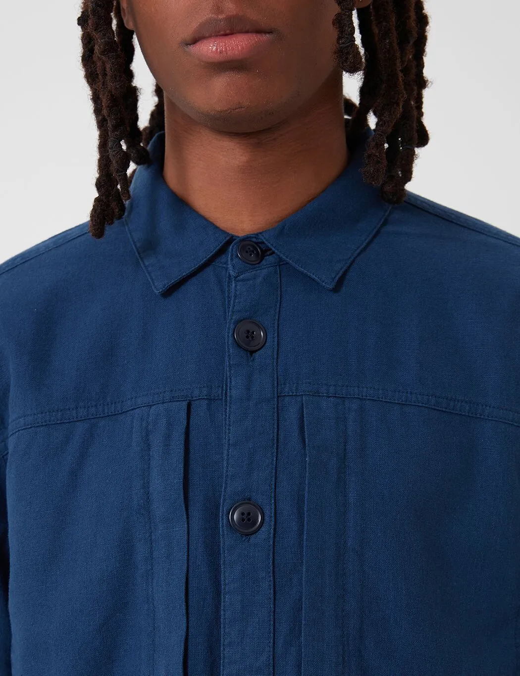 Barbour Kilda Overshirt - Indigo Blue