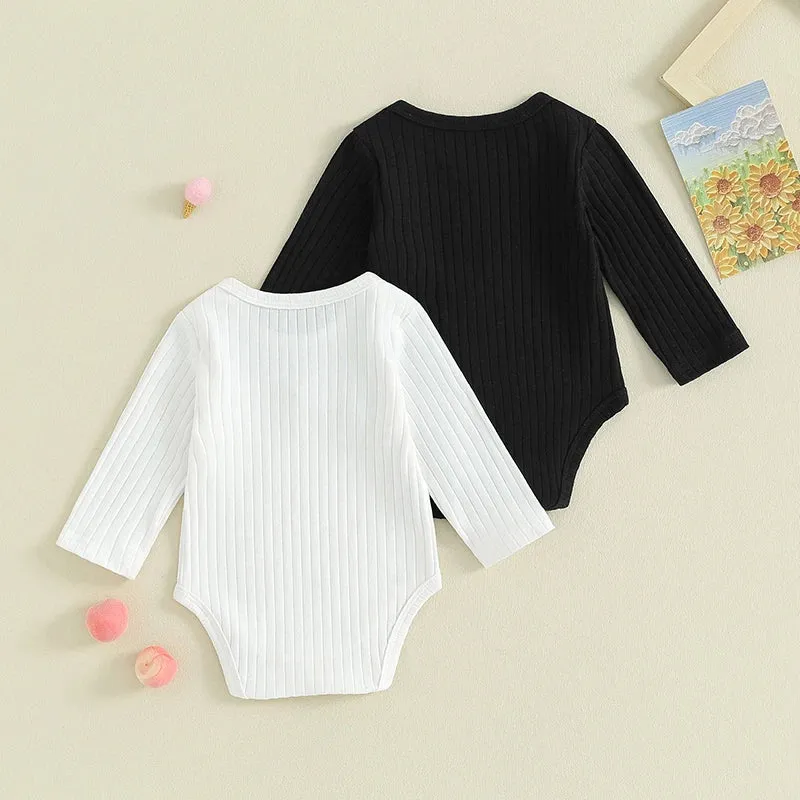 BASIC Set of 2 Ribbed Long-Sleeves