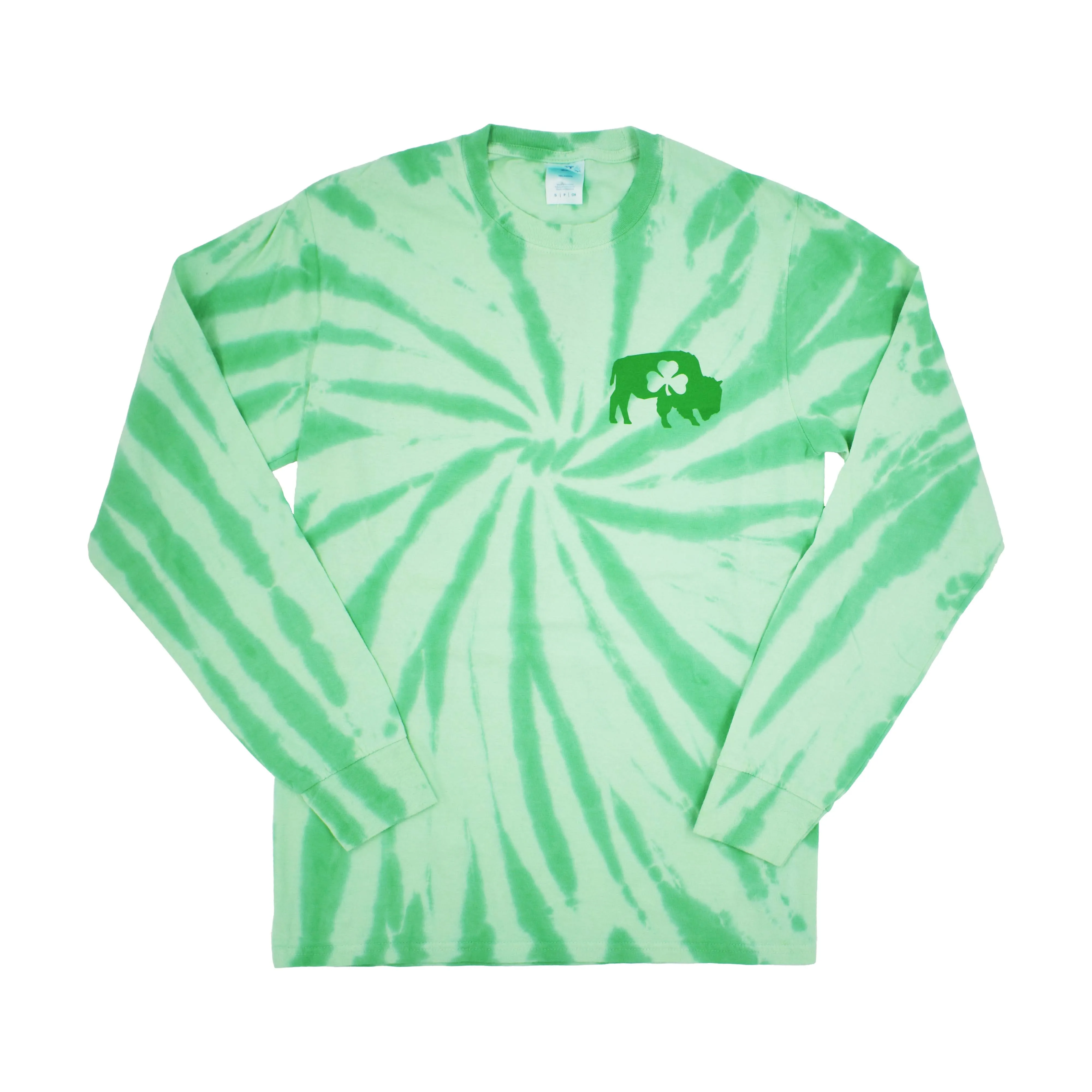 BFLO Irish Tie Dye Long Sleeve Shirt