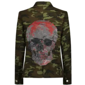 Big Skull Blazer - Camouflage