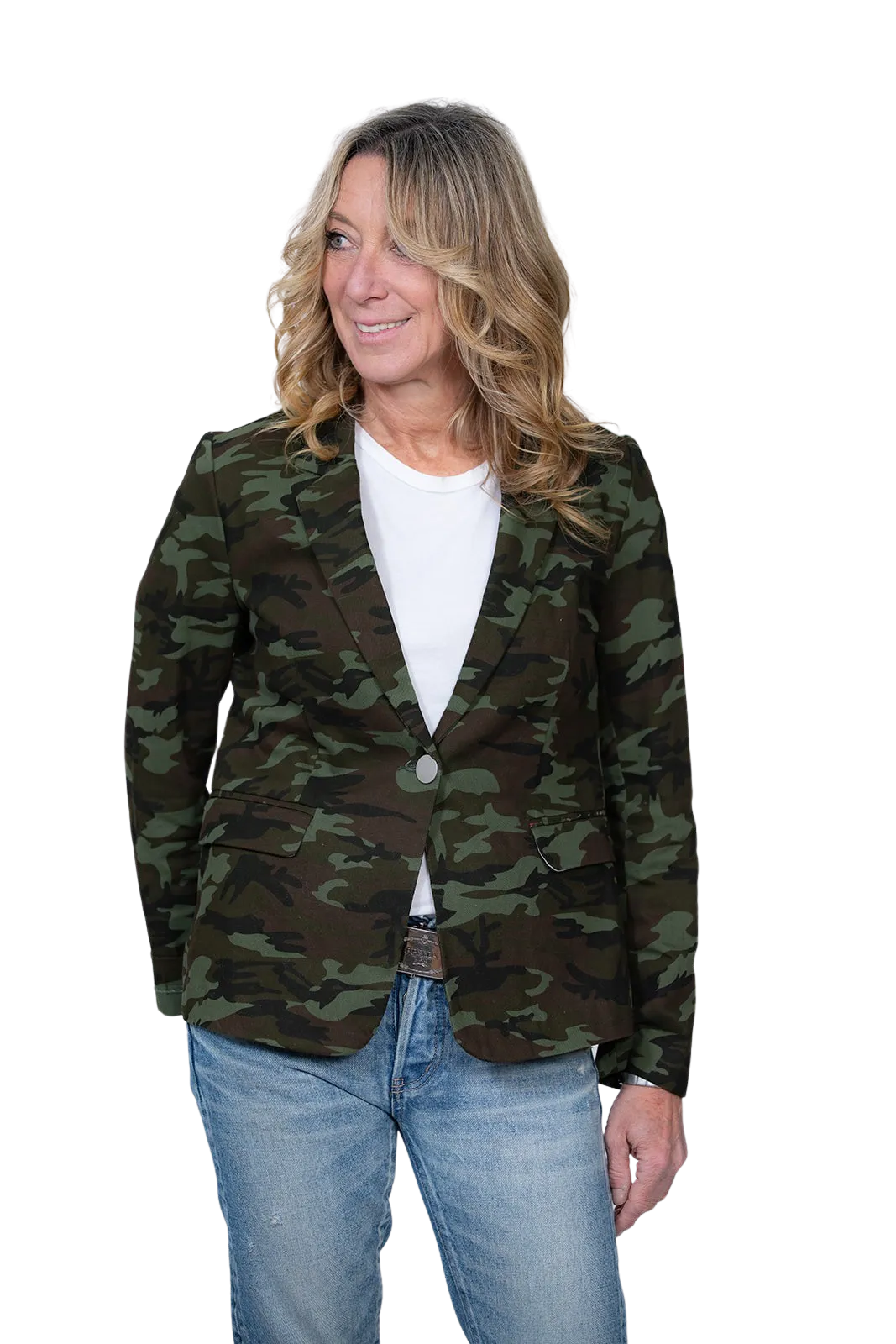 Big Skull Blazer - Camouflage