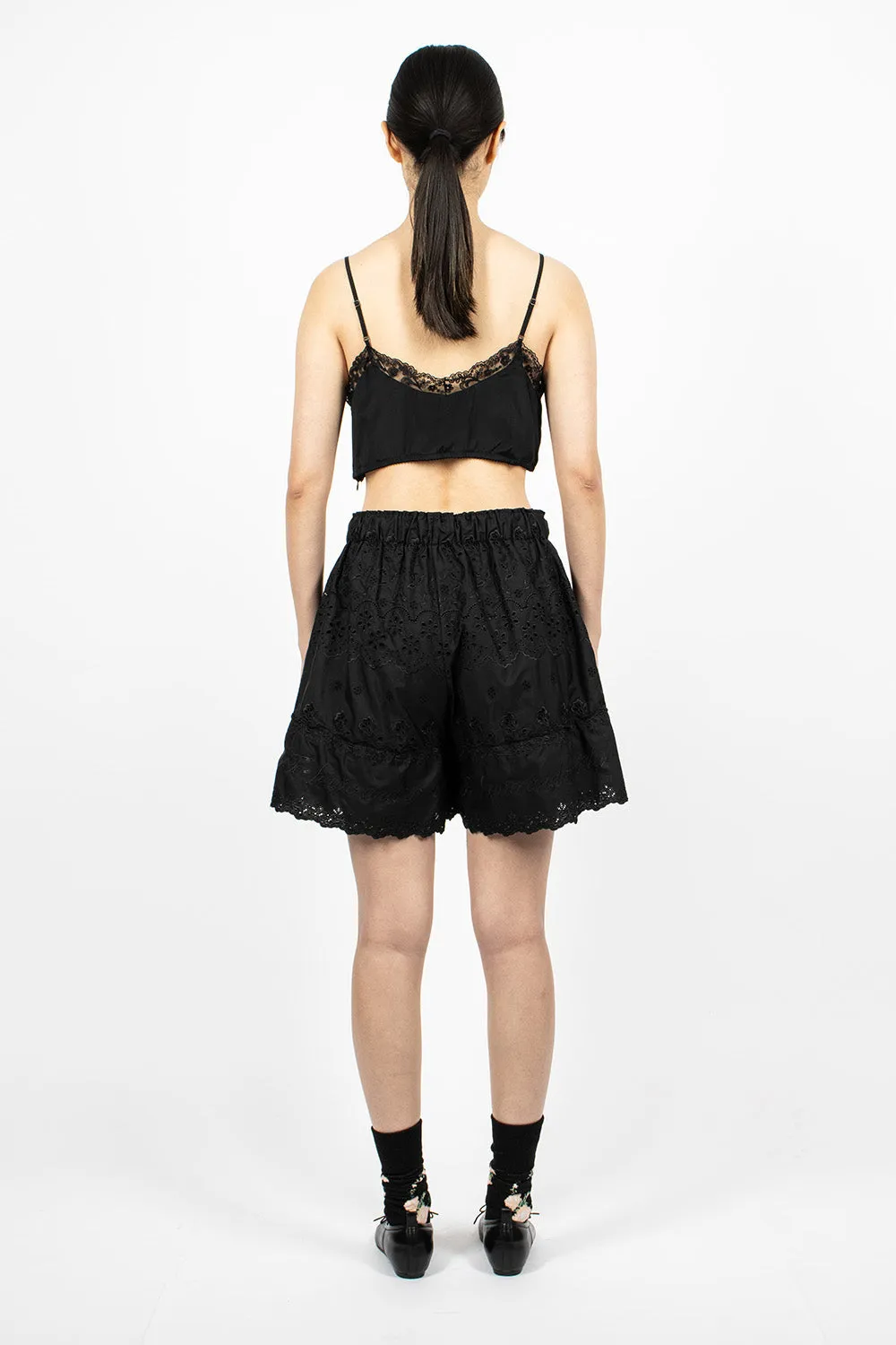 Bralette Black/Lace Trim