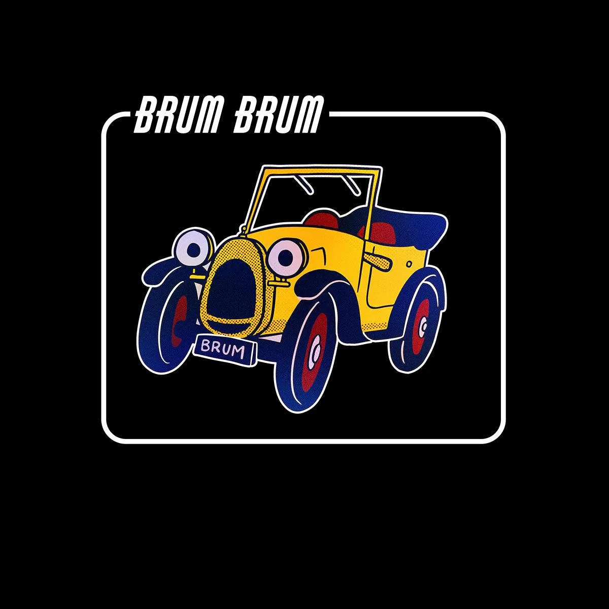 Brum Brum Car Funny local Birmingham T-shirt for all Brummie citizens