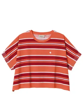 Carhartt WIP S/S Corfield T-Shirt Corfield Stripe / Elba