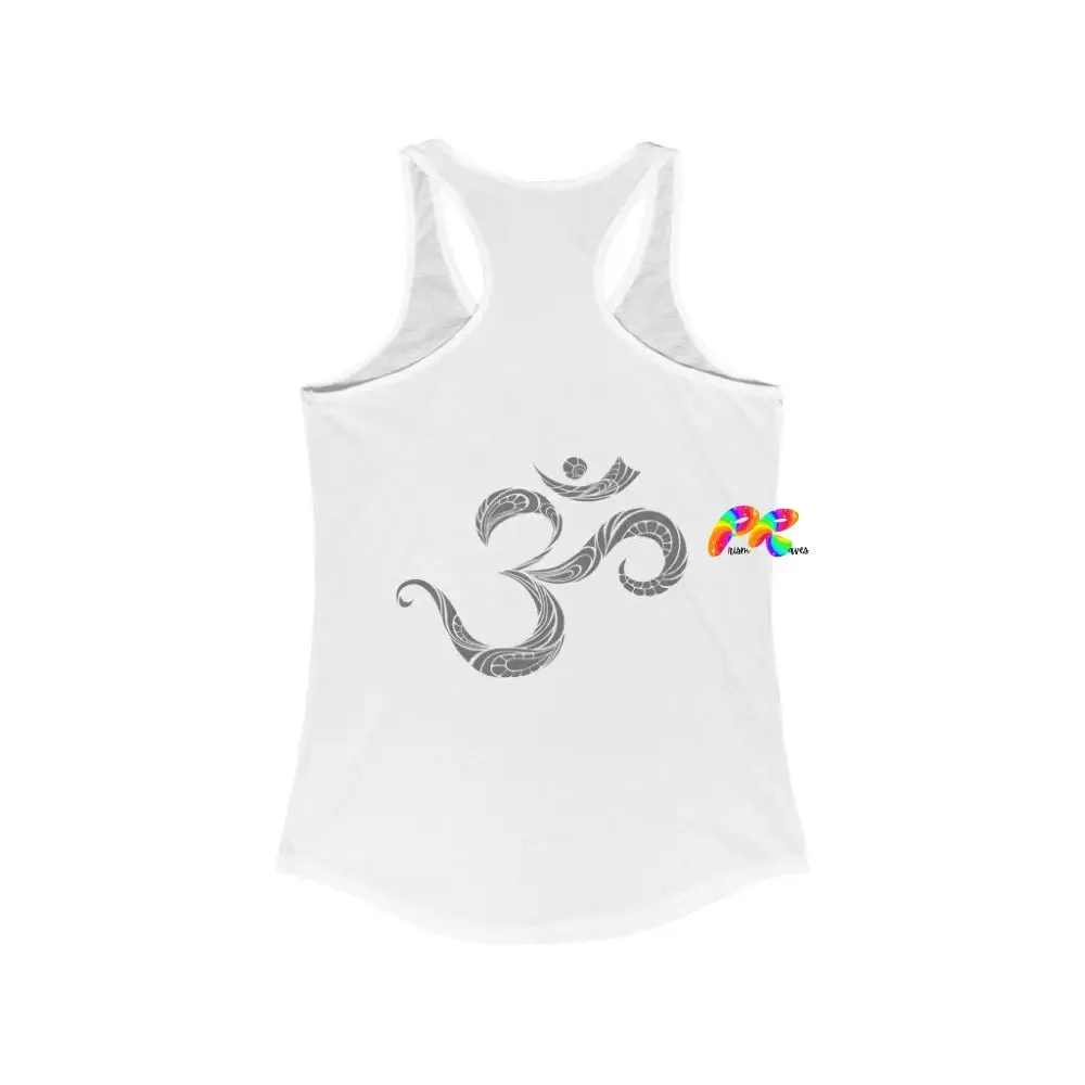 Chakras and Om Women's Ideal Racerback Tank