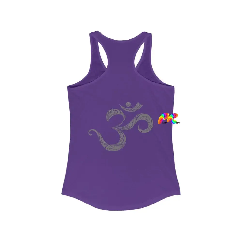 Chakras and Om Women's Ideal Racerback Tank