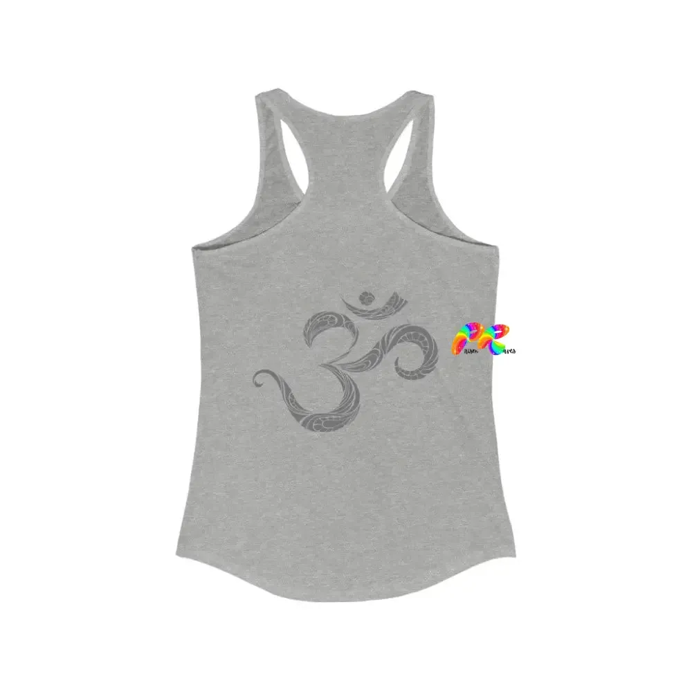 Chakras and Om Women's Ideal Racerback Tank