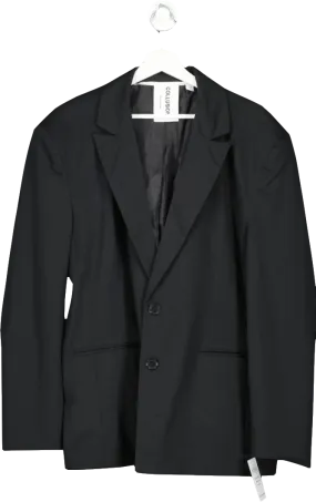 Collusion Black Oversized Dad Blazer UK 10