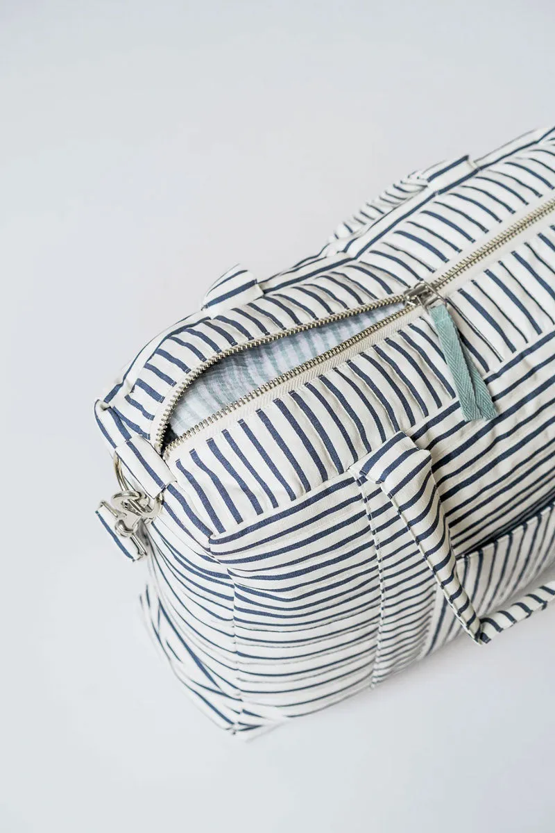 Diaper Bag - Stripes Away Ink Blue