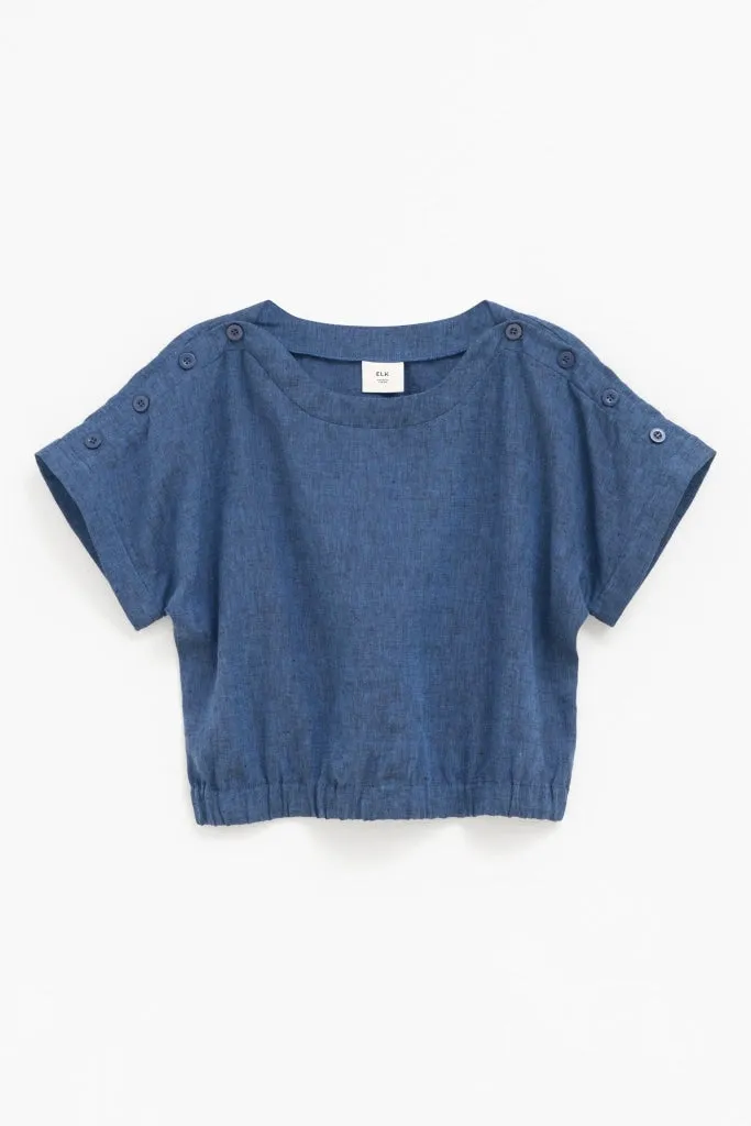 Elk The Label - Sav Top - Denim Two Tone