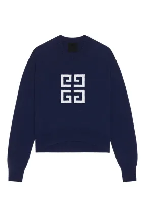 Emblem Low Shoulder Sweater