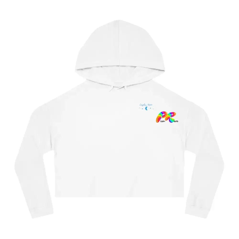 Fire Spinner Cropped Hoodie