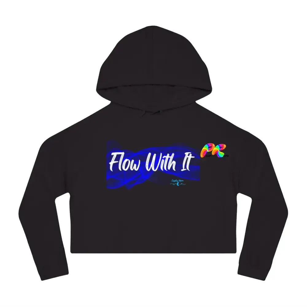 Flow With It Women’s Cropped Hoodie