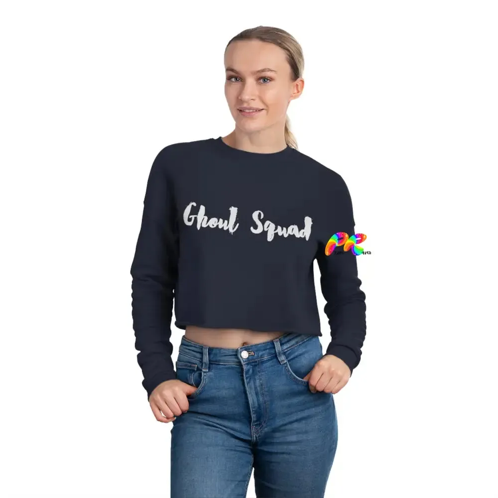 Ghoul Squad Cropped Sweatshirt