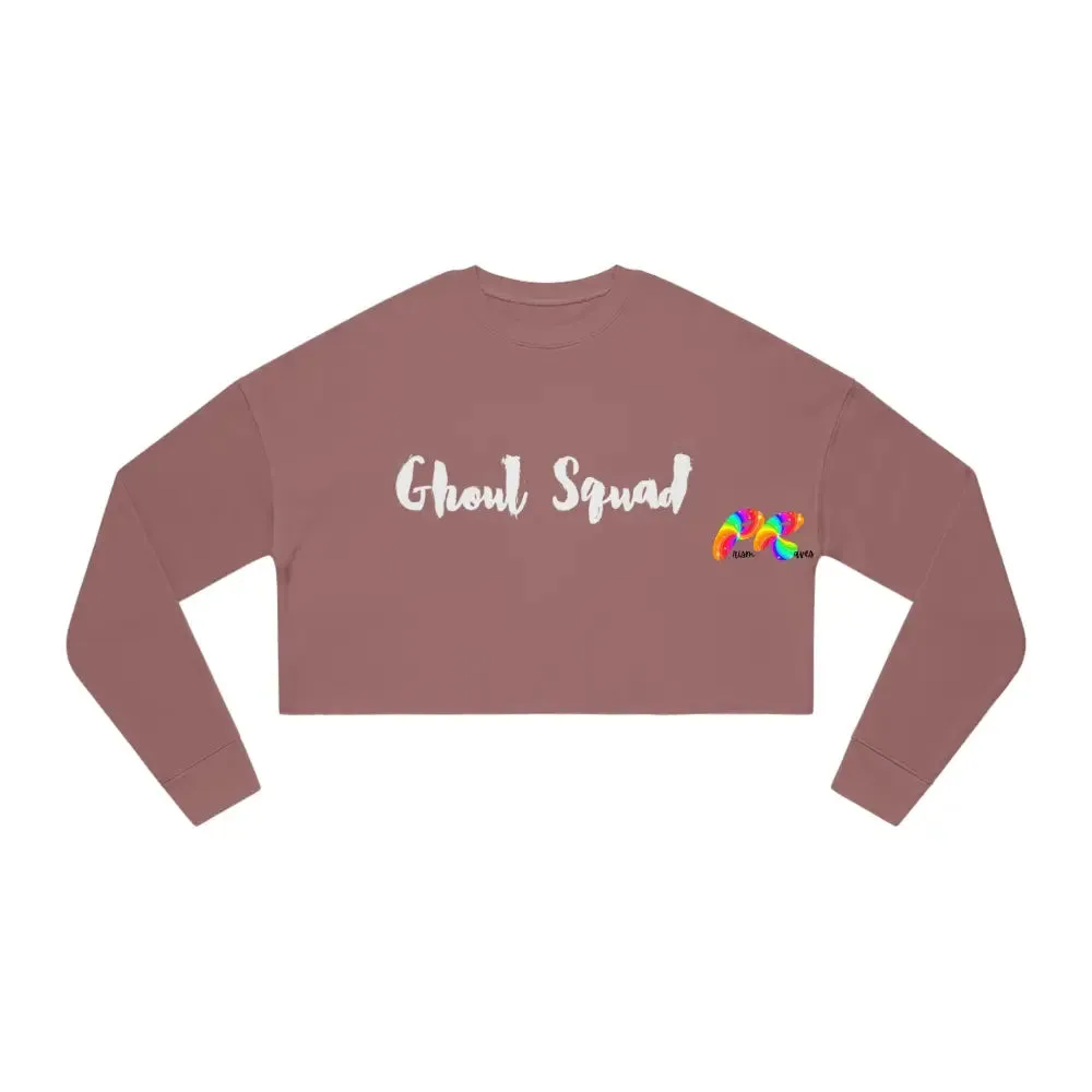 Ghoul Squad Cropped Sweatshirt