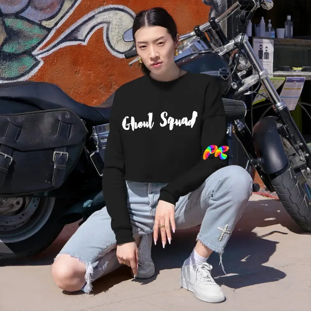 Ghoul Squad Cropped Sweatshirt