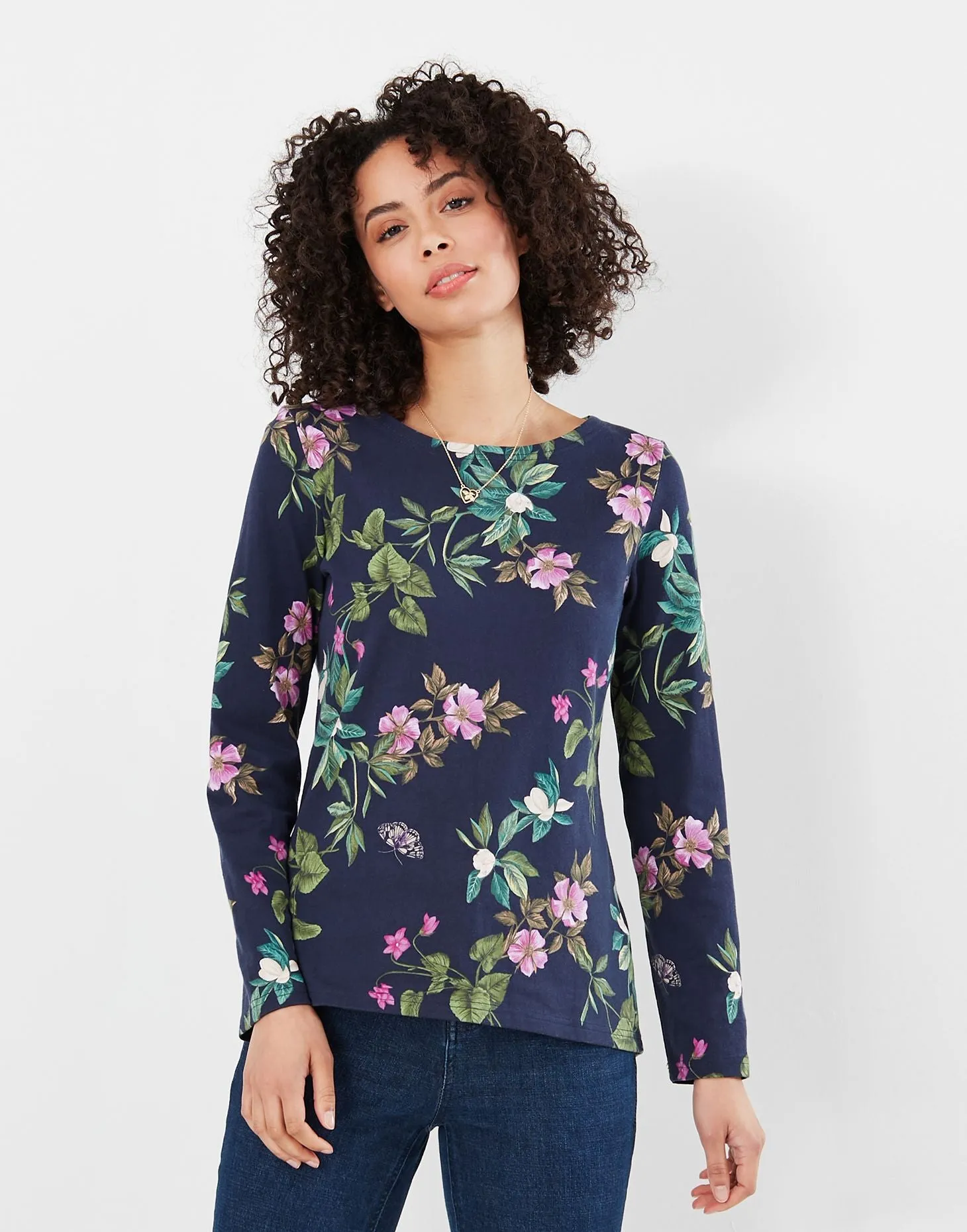 Harbour Print Long Sleeve Top Women's