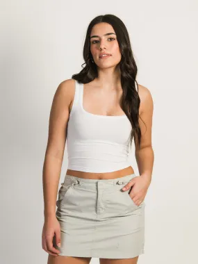 HARLOW LUCIE TANK TOP - WHITE