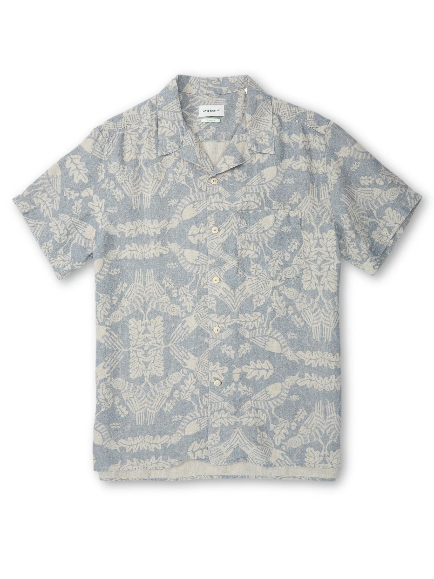 Havana Short Sleeve Shirt Lomas Blue