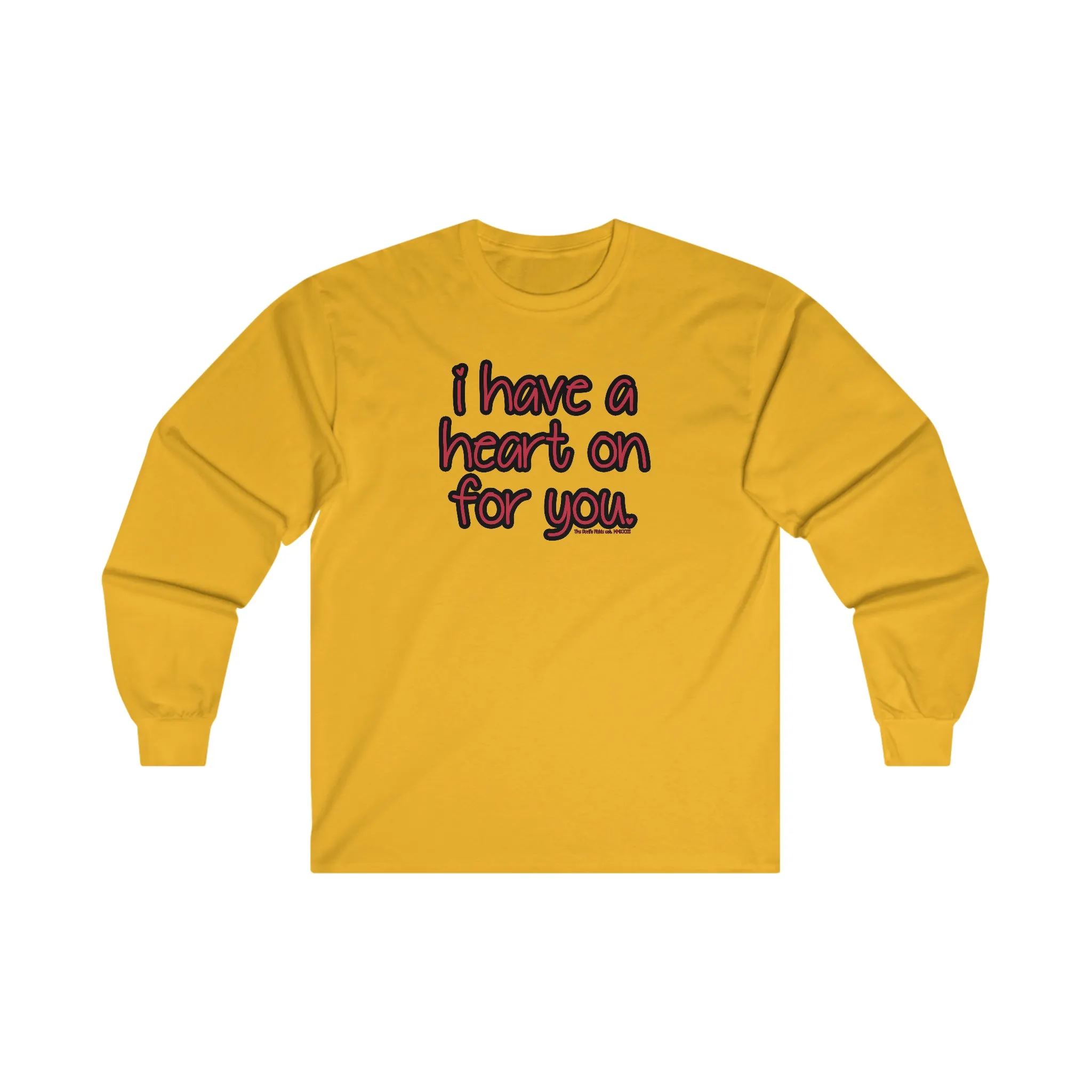 I Have A Heart On For You Long Sleeve Tee