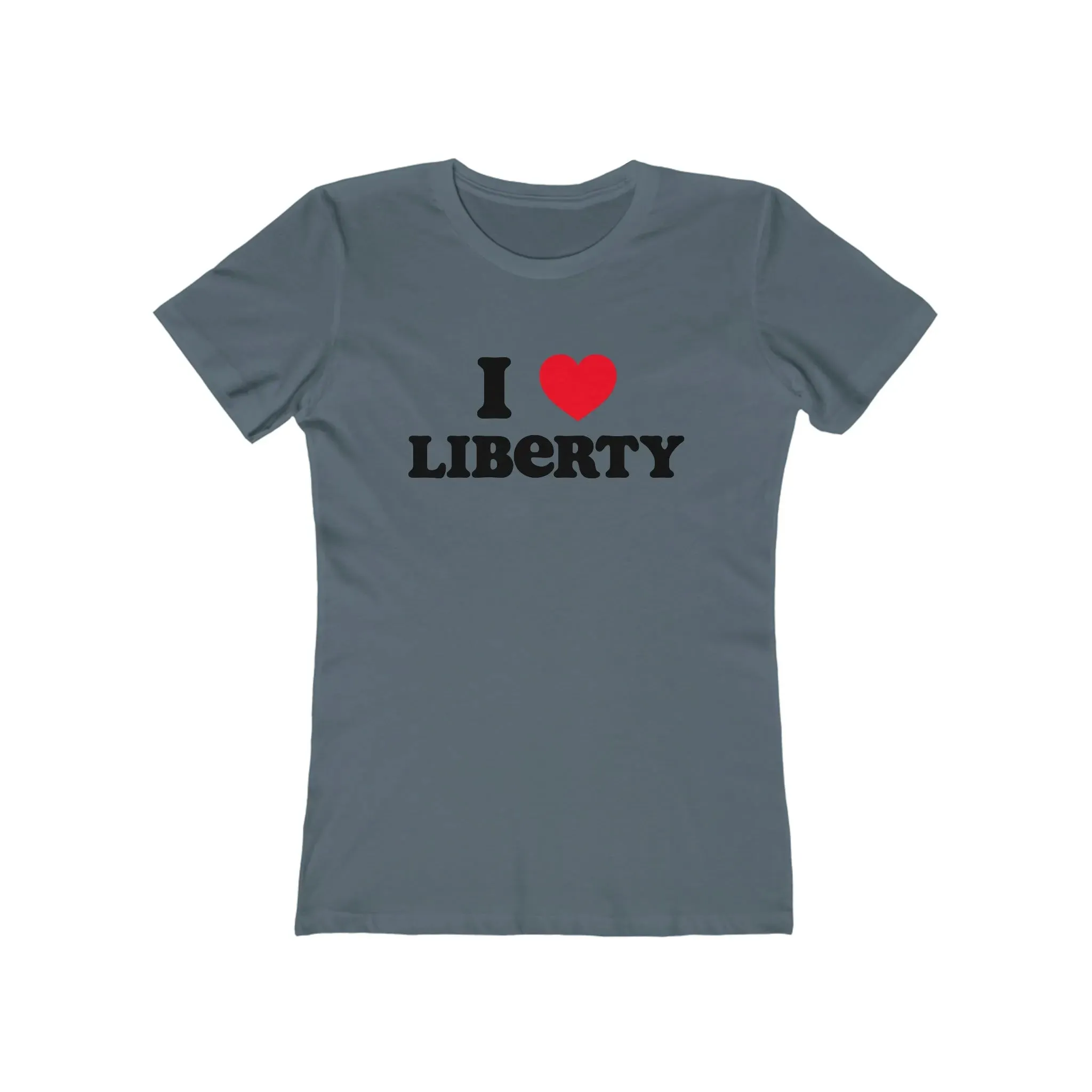 I Heart Liberty Women's The Boyfriend Tee