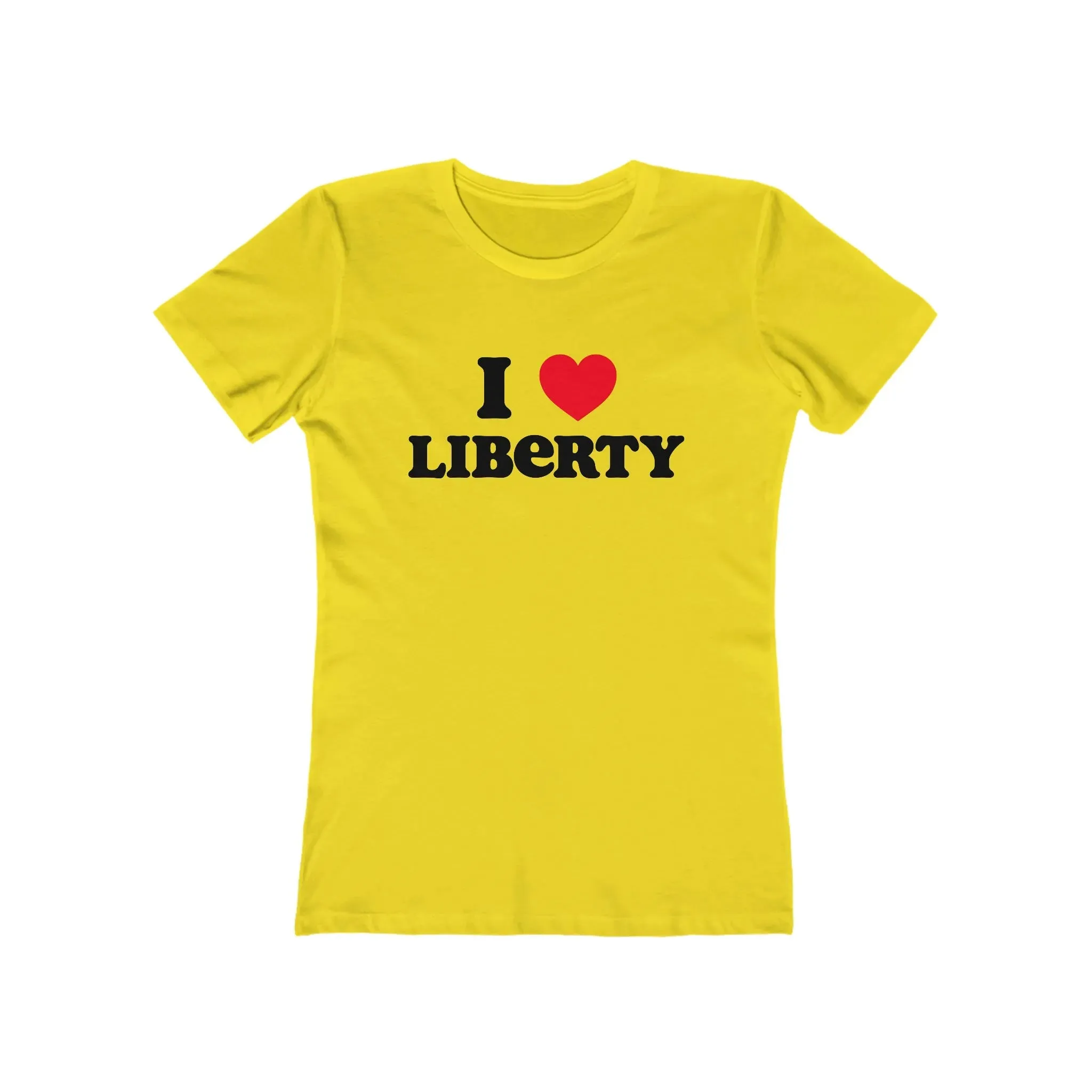 I Heart Liberty Women's The Boyfriend Tee