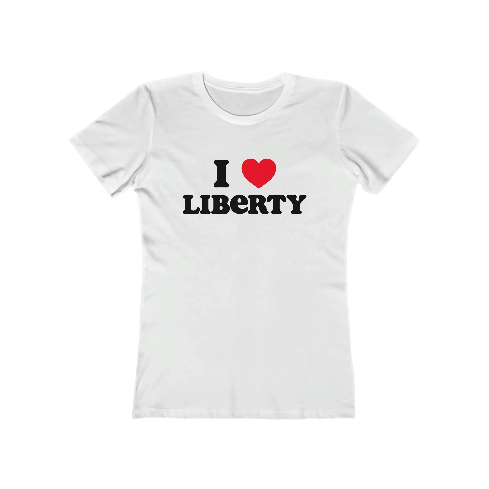 I Heart Liberty Women's The Boyfriend Tee