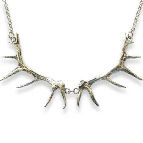 Imperial Elk Antler Bib Necklace