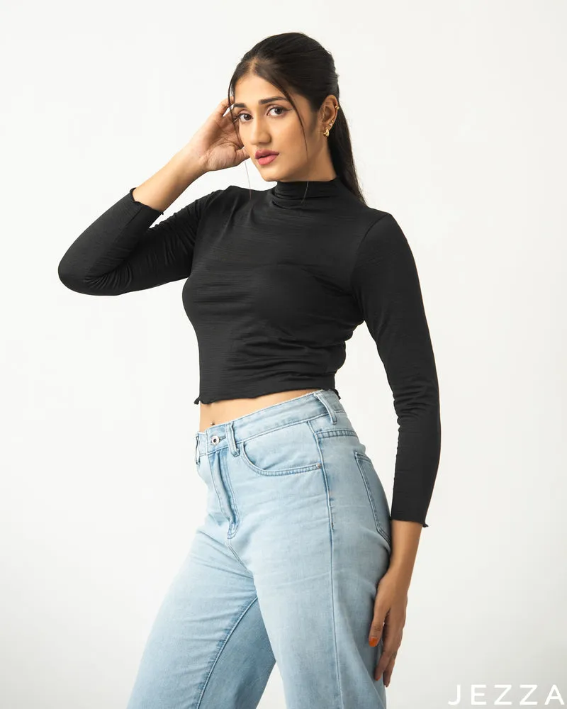 JEZZA Women's Casual Crop Top 52021