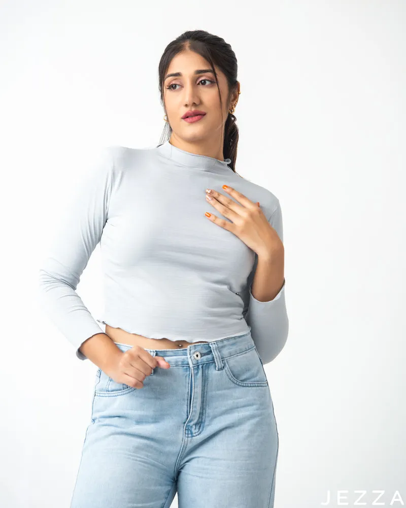 JEZZA Women's Casual Crop Top 52022