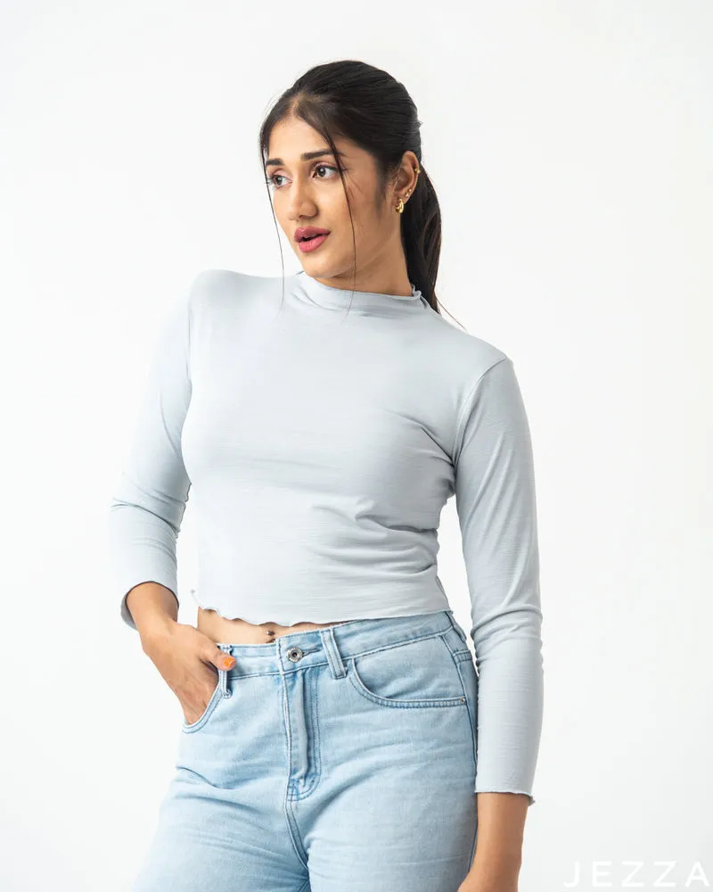 JEZZA Women's Casual Crop Top 52022