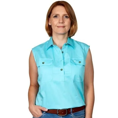 Just Country Workshirt Womens Kerry Sleeveless