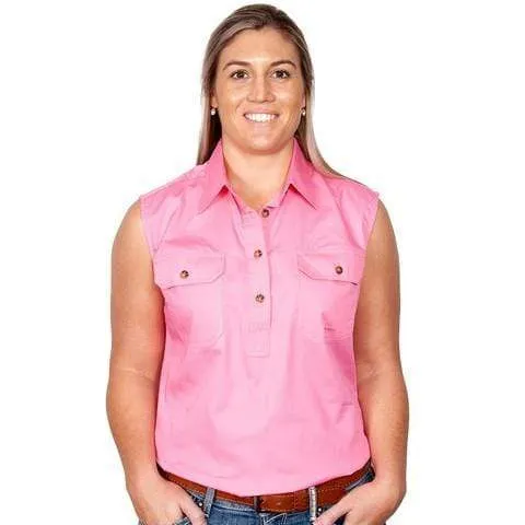 Just Country Workshirt Womens Kerry Sleeveless