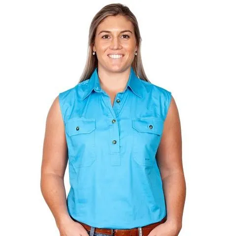 Just Country Workshirt Womens Kerry Sleeveless