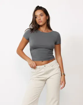 Kristyn Top (Charcoal)