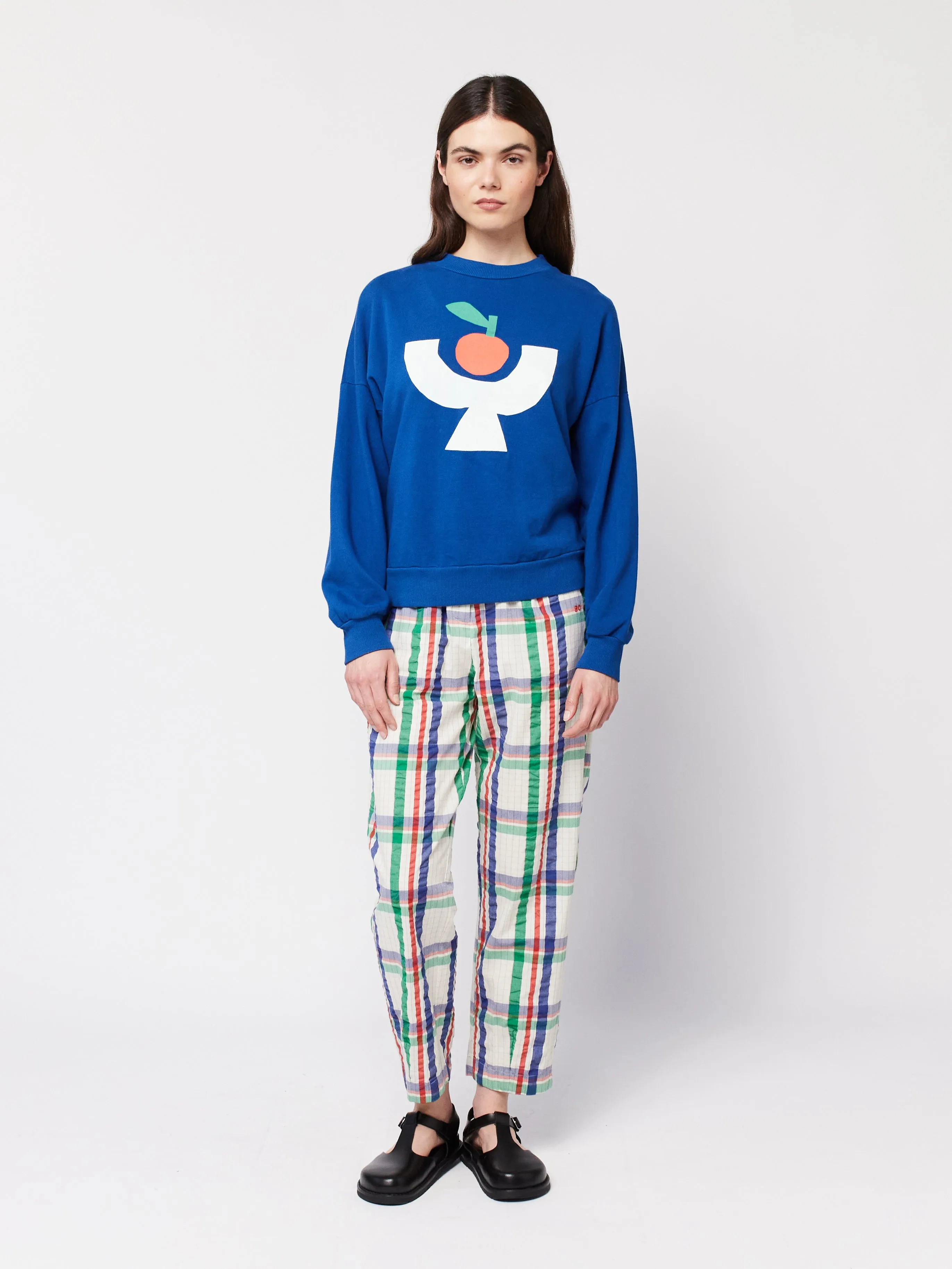 NEW Bobo Choses WOMAN |  Tomato Plate sweatshirt