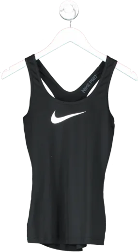 Nike Black Logo Tank Top UK XS