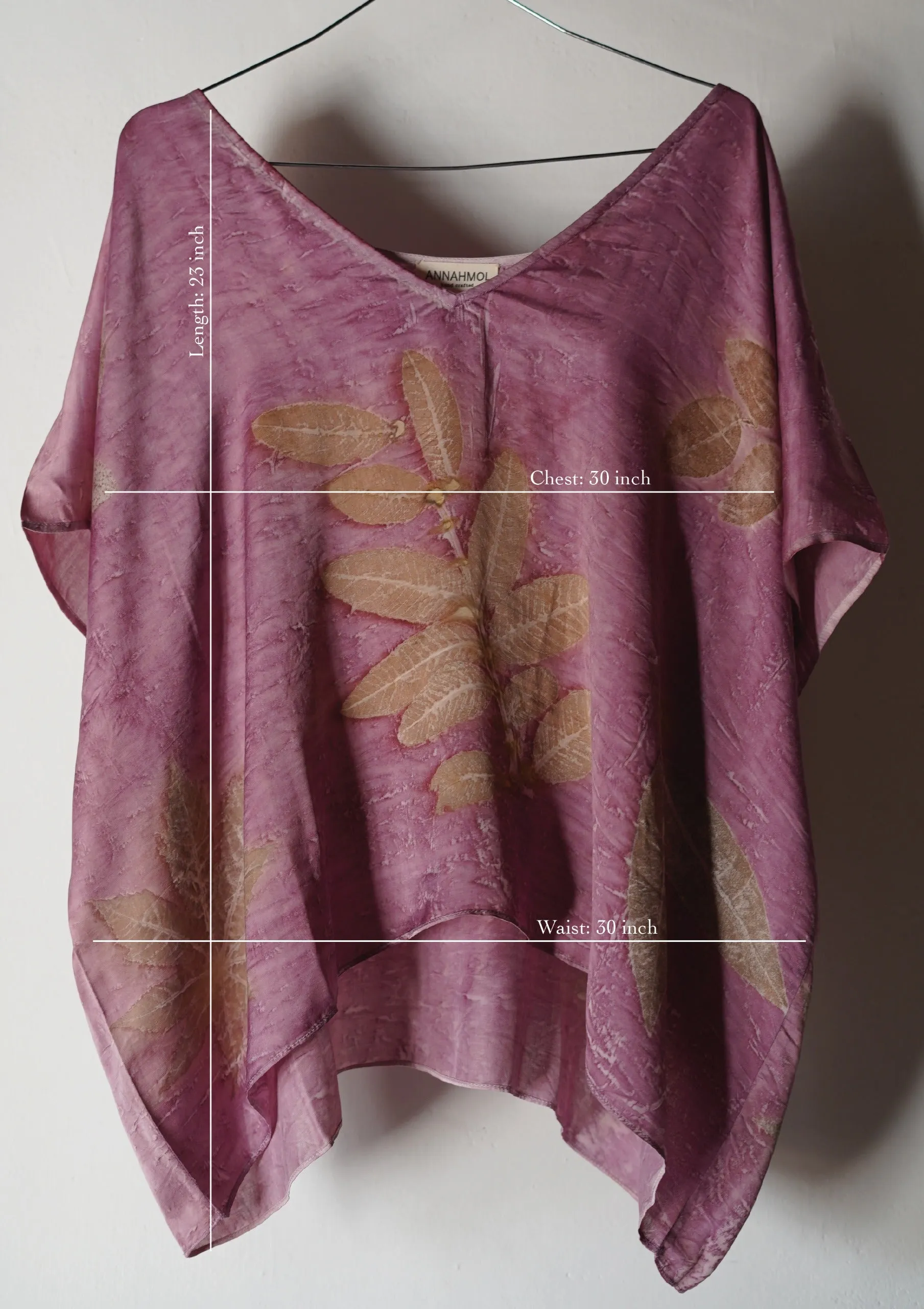 Nilgiri Eco Print Free Size Top