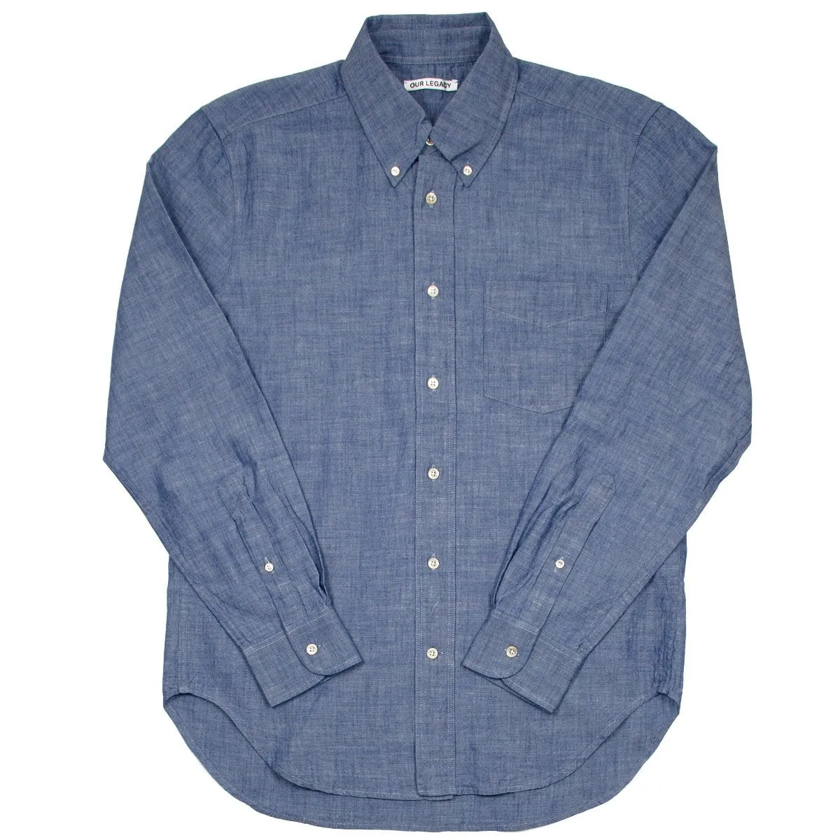 Our Legacy - Original BD Shirt - Blue Light Chambray