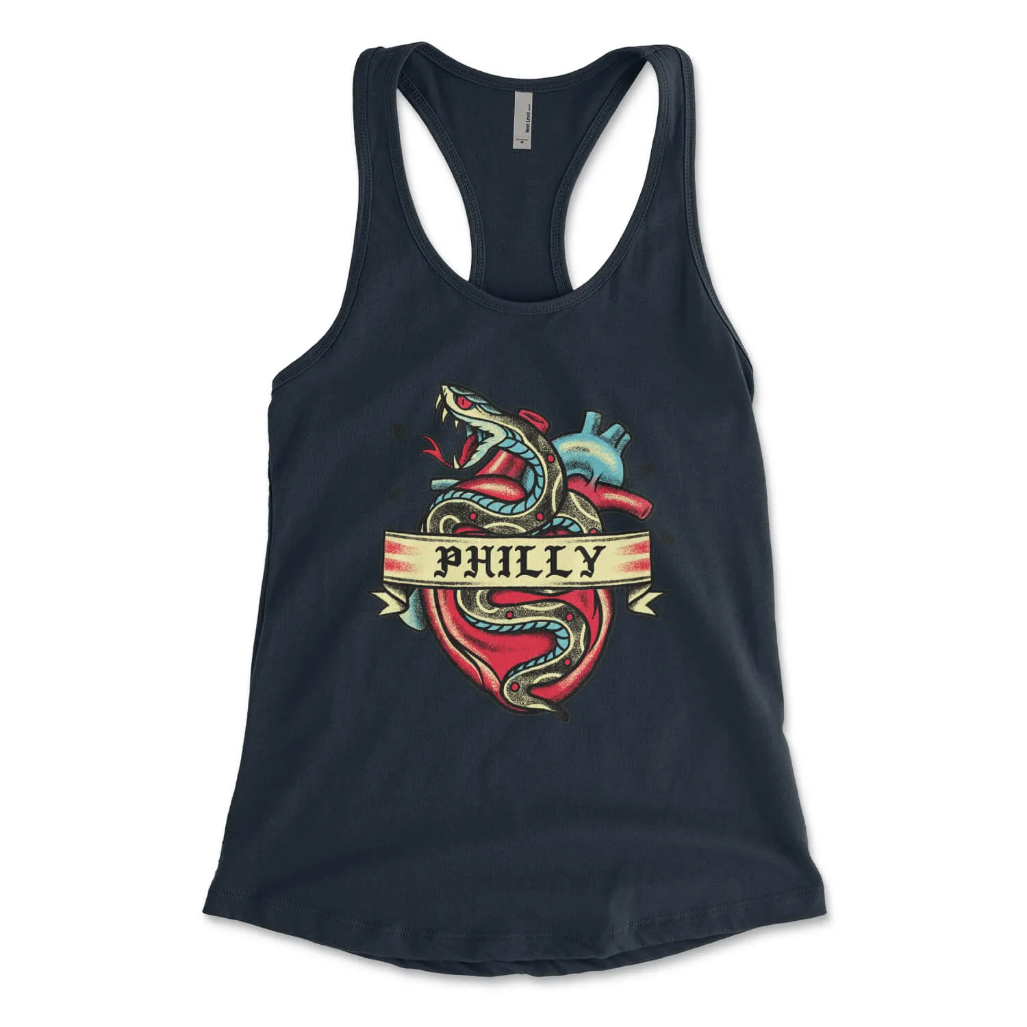 Philly Snake Tattoo Women's Tank Top