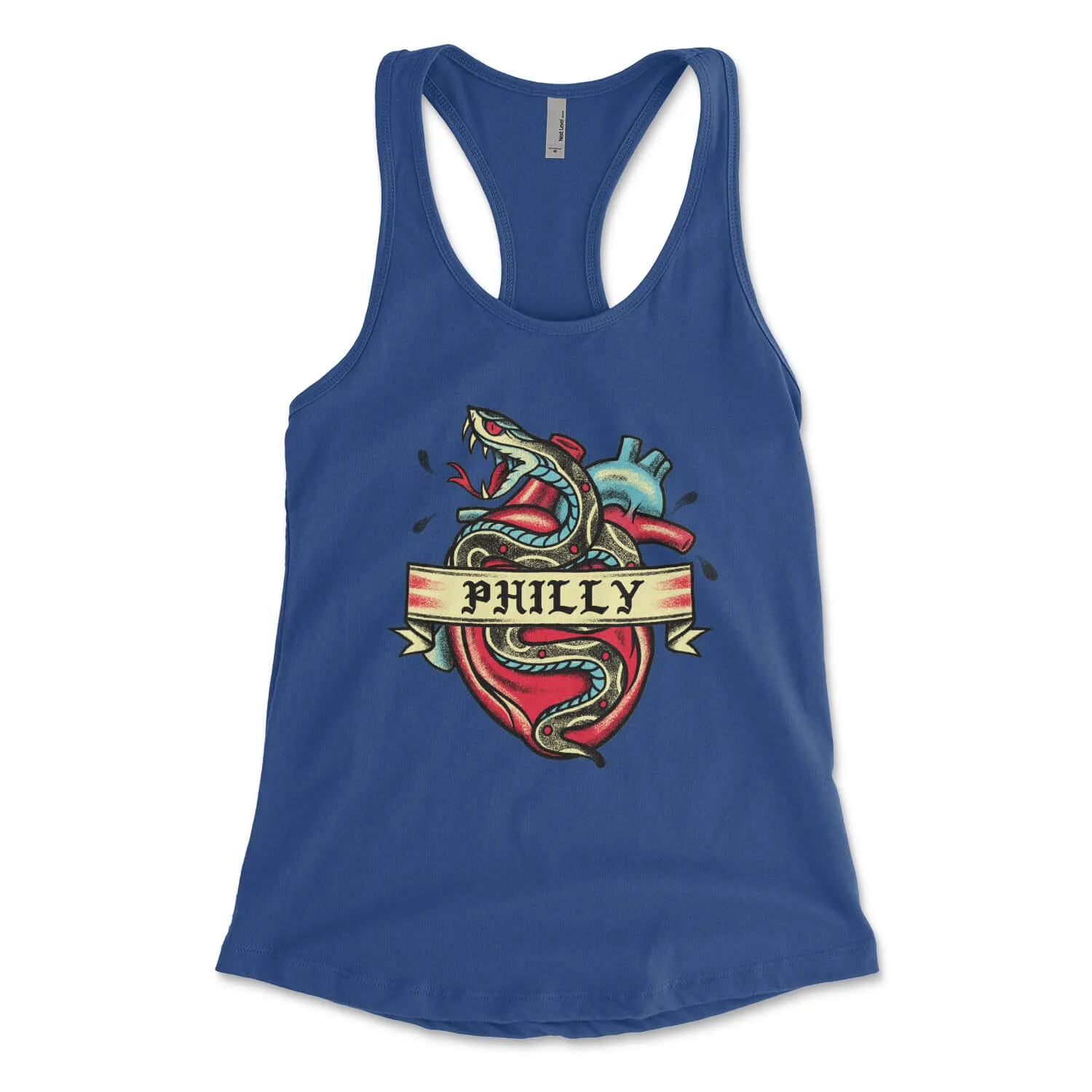 Philly Snake Tattoo Women's Tank Top