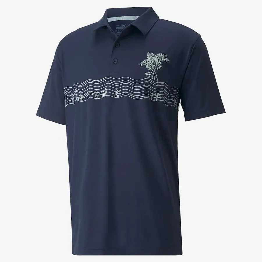 Puma CLOUDSPUN Oasis Men's Golf Polo