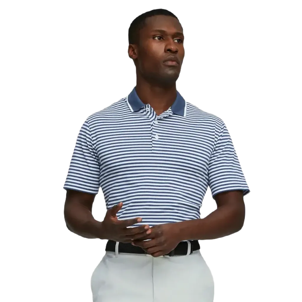 Puma MATTR Feeder Golf Polo - Navy